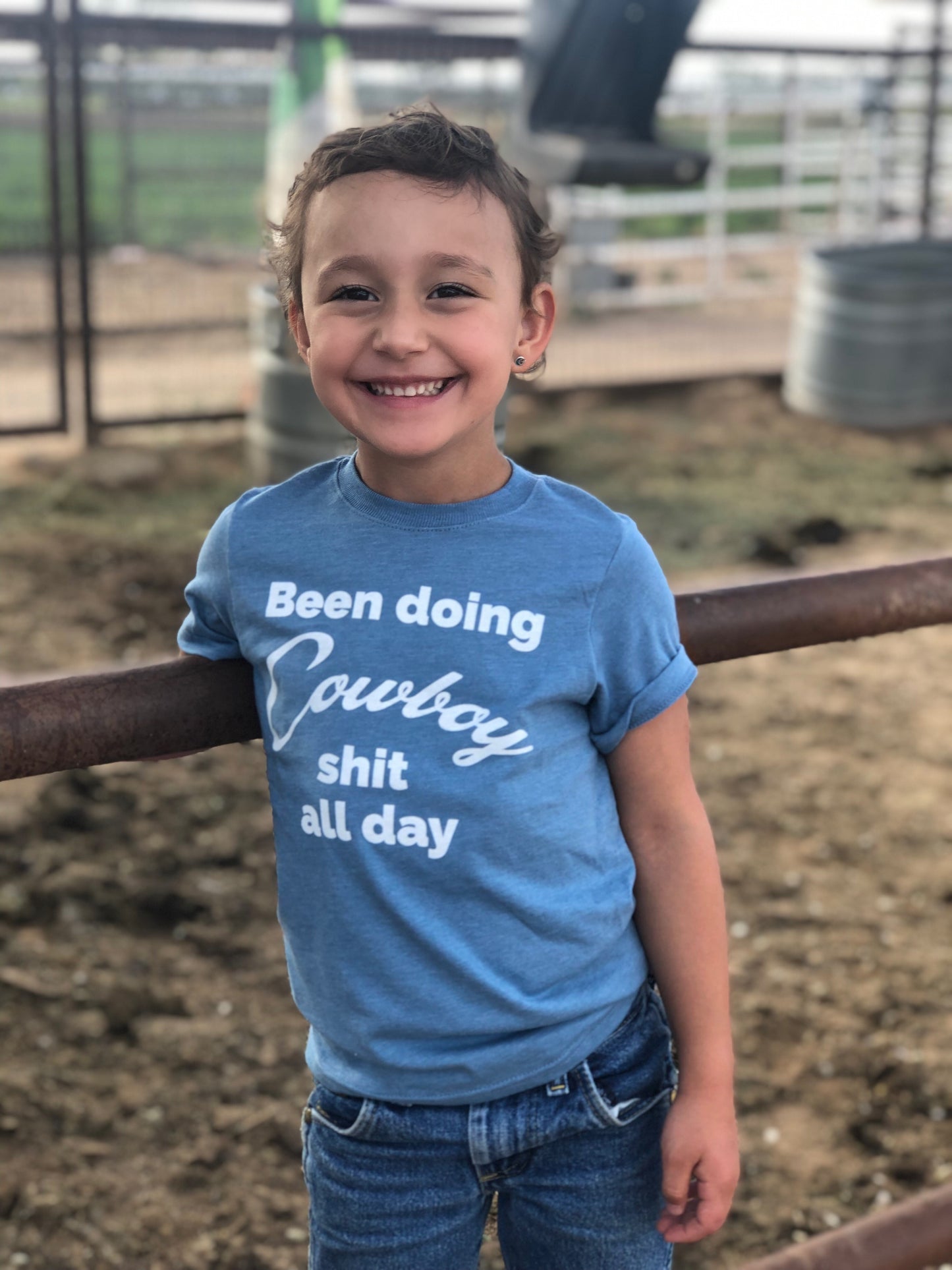 Kids Cowboy Shit Tee