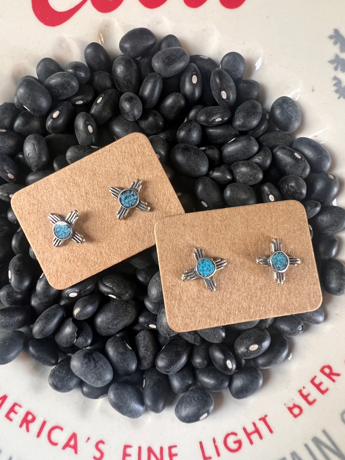 Inlay Zia Studs