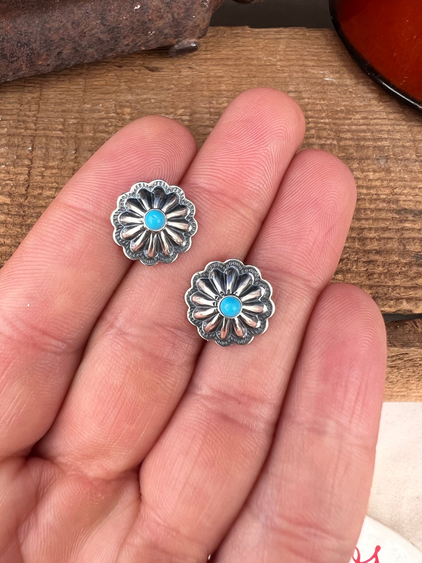 Little Val Turquoise Studs