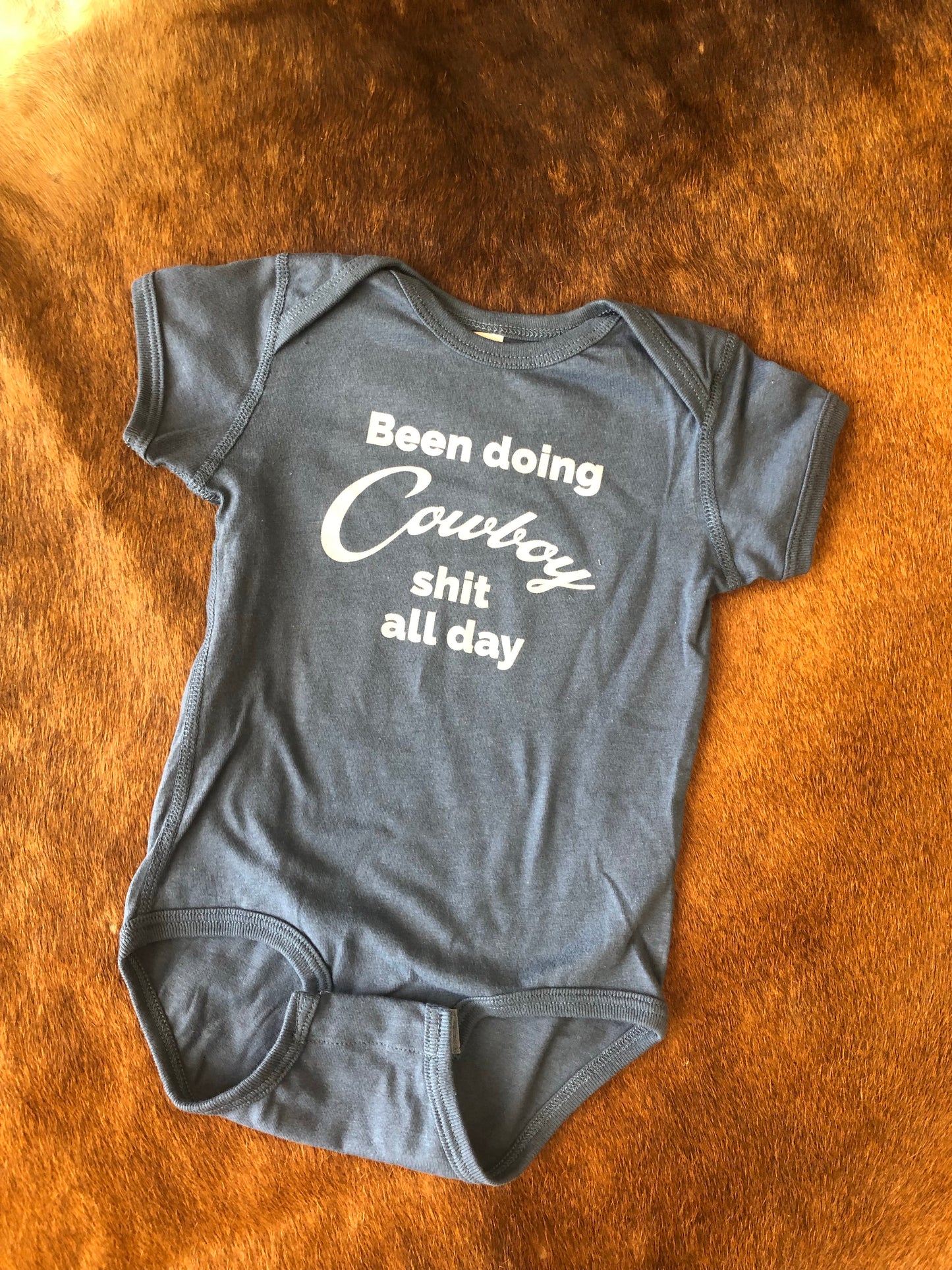 Cowboy Shit Onesie