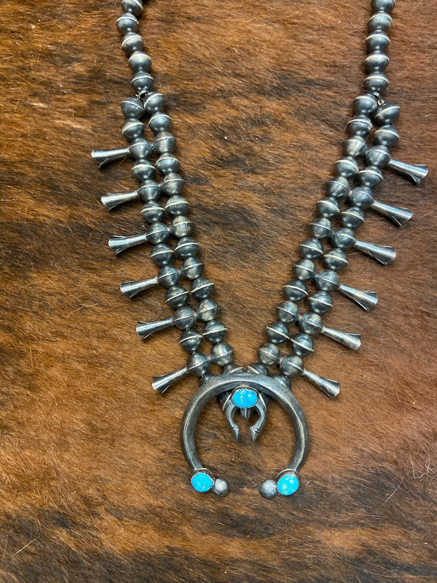 Sunwest Squash Blossom Necklace