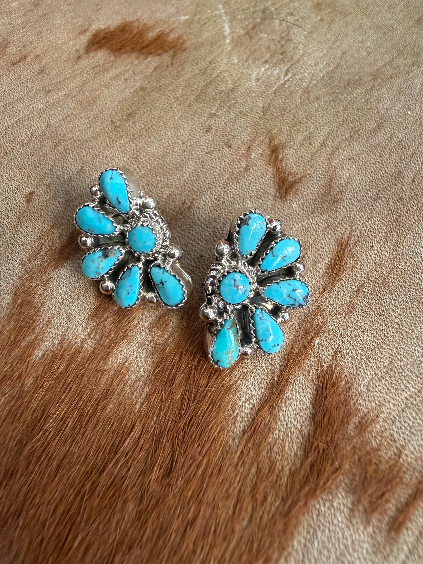 Crescent Stud Earrings
