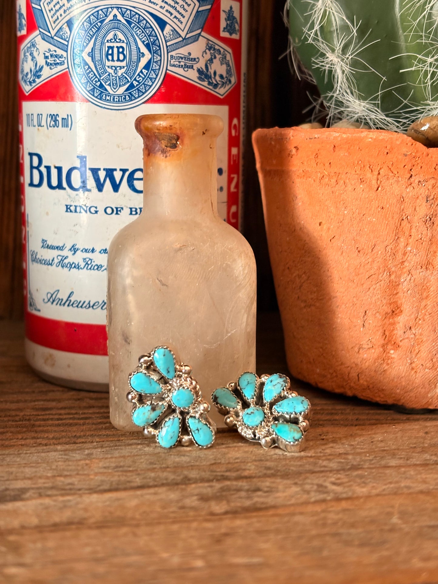 Crescent Stud Earrings