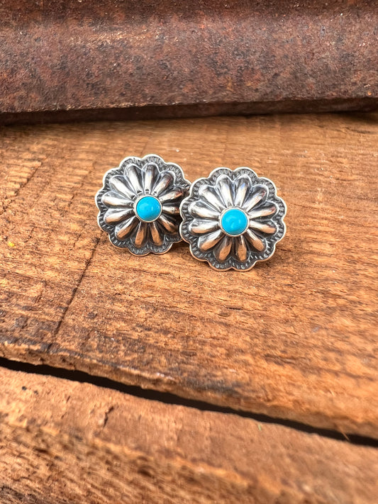 Little Val Turquoise Studs