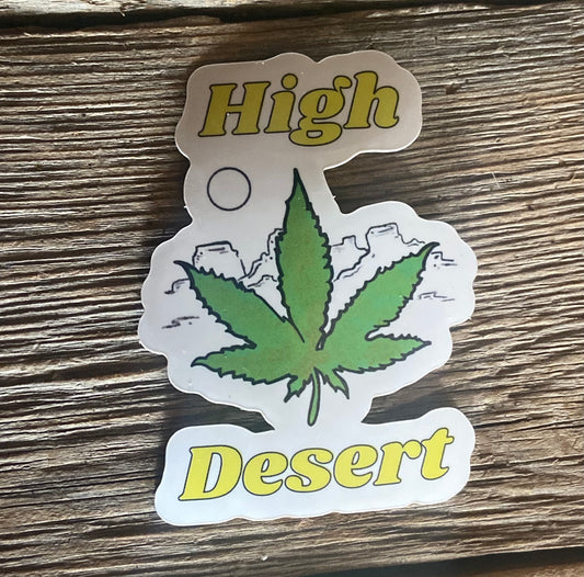 High Desert Sticker